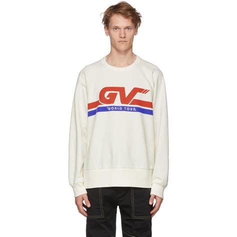 givenchy sweatshirt weiss|givenchy sweatshirt men.